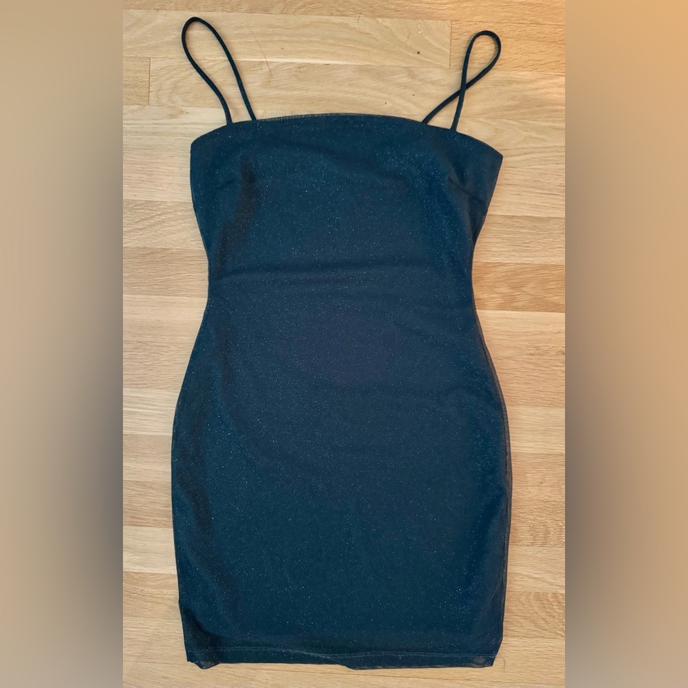 Windsor Sparkly Teal Dress